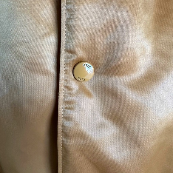 Kith Satin Bomber Jacket color Bronze size Large - Picture 4 of 8